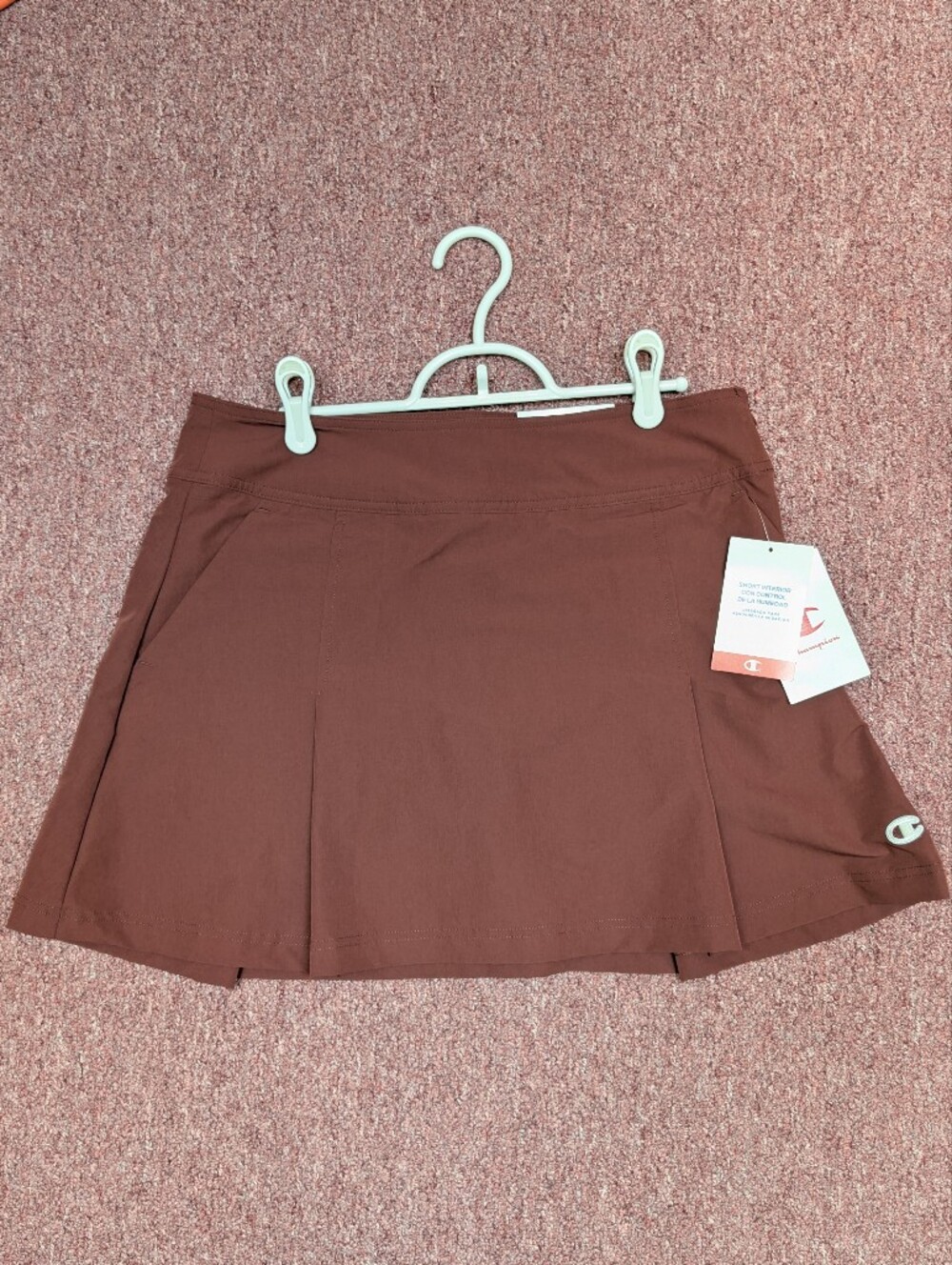 NWT Champion Rust Brown Athletic Skirt